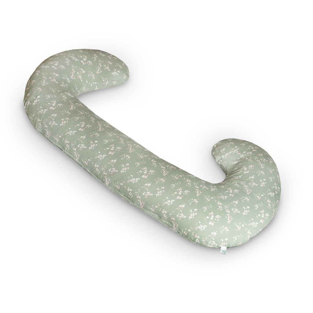 CEBA BABY Vankúš na dojčenie Cebuška Duo Žerzej Green Meadow 300 cm