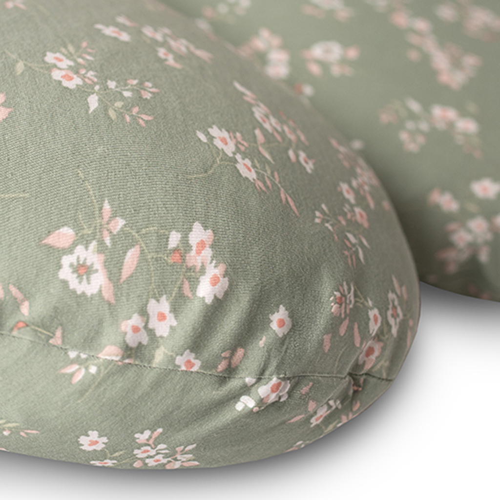 CEBA BABY Vankúš na dojčenie Cebuška Multi Žerzej Green Meadow 190 cm