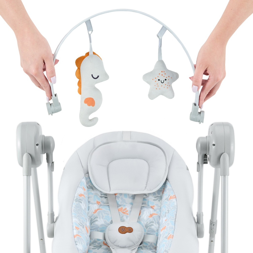 KINDERKRAFT Hojdačka Swingee Grey