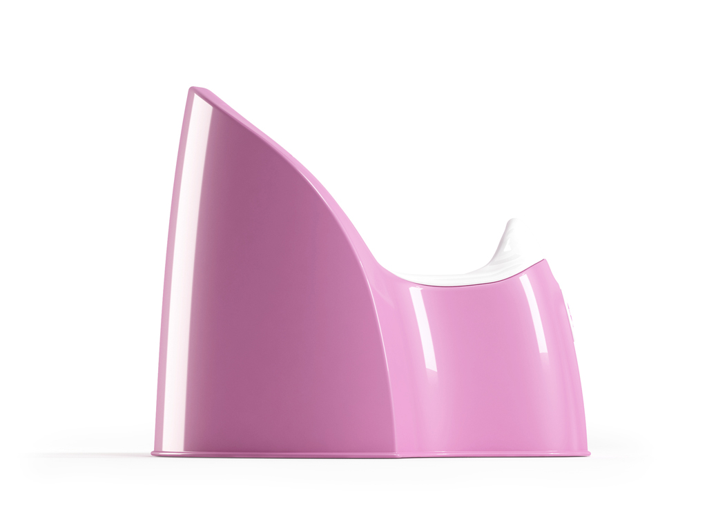 OK BABY Nočník ergonomický Pasha s vyberateľnou nádobou Pink