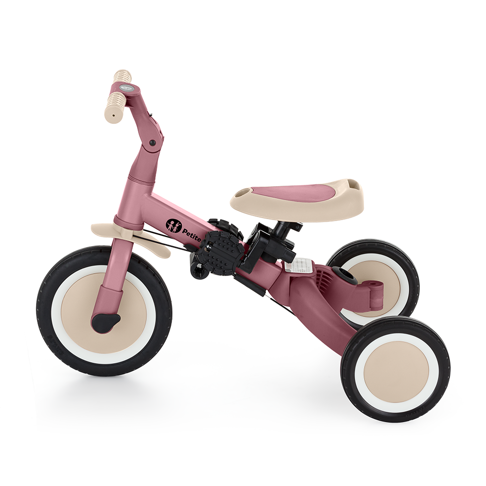 PETITE&amp;MARS Trojkolka multifunkčná 5v1 Turbo Dusty Rose