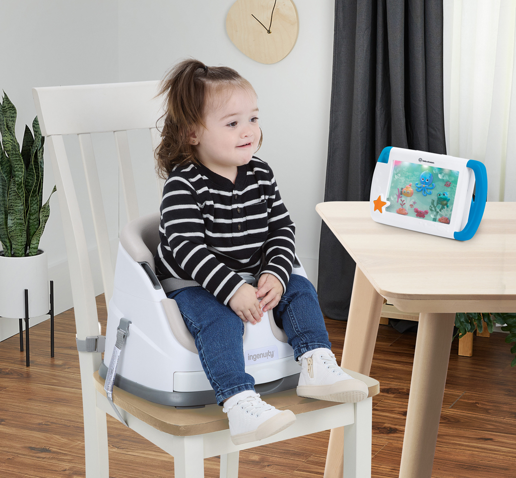 BABY EINSTEIN Tablet so zvukmi, hudbou a svetlami Sea Dreams modrý, 0m+