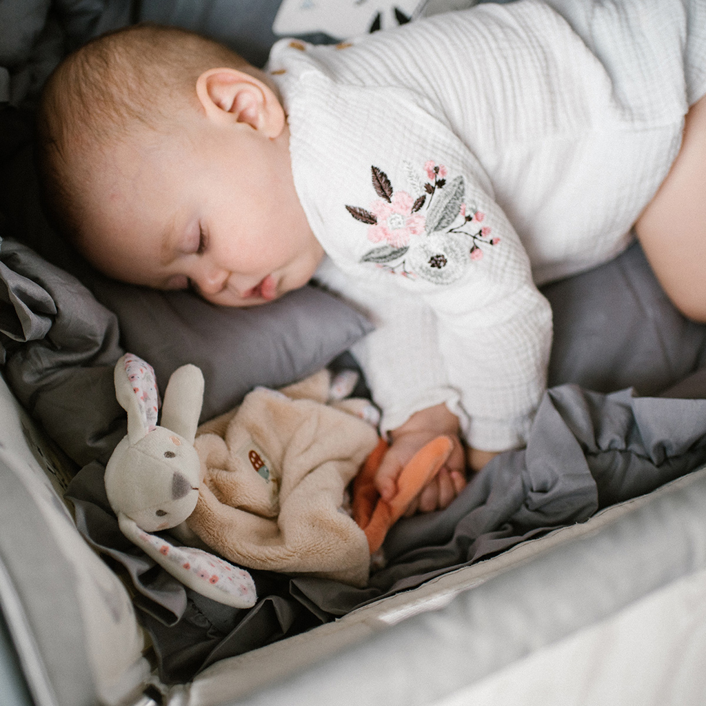 BABYONO Maznáčik a dečka 2v1 Baby Bunny 0m+