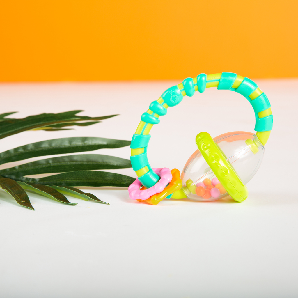 BRIGHT STARTS Hrkálka/Hryzačka Grab &amp; Spin™, 3m+
