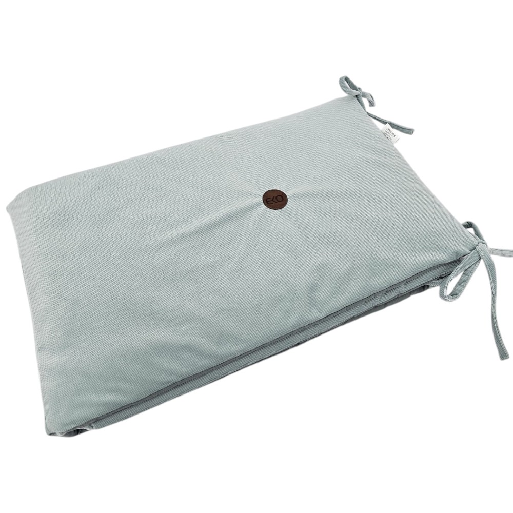 EKO Mantinel do postieľky bavlnený Velvet Olive Green 180cm