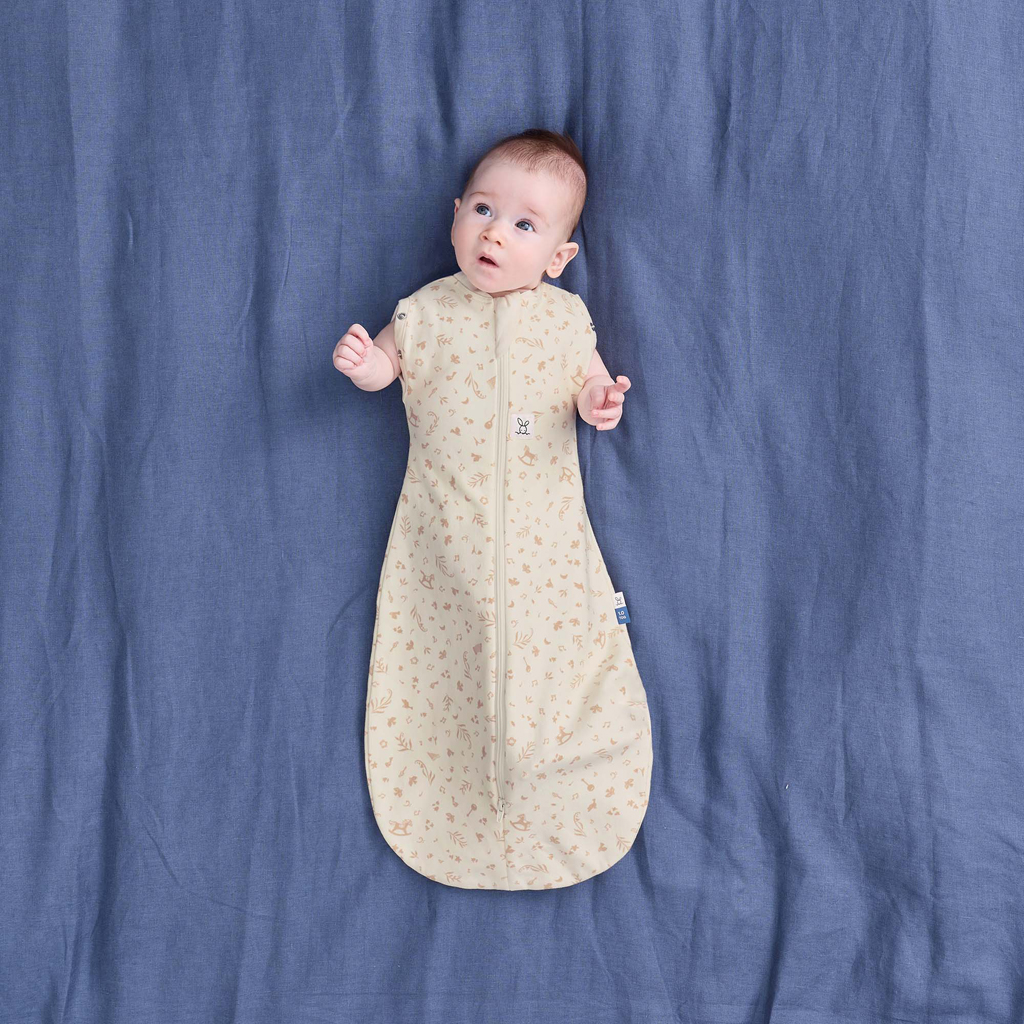 ERGOPOUCH Zavinovačka a pytel na spanie 2v1 Cocoon Lullaby  0-3m, 3-6kg, 0,2tog