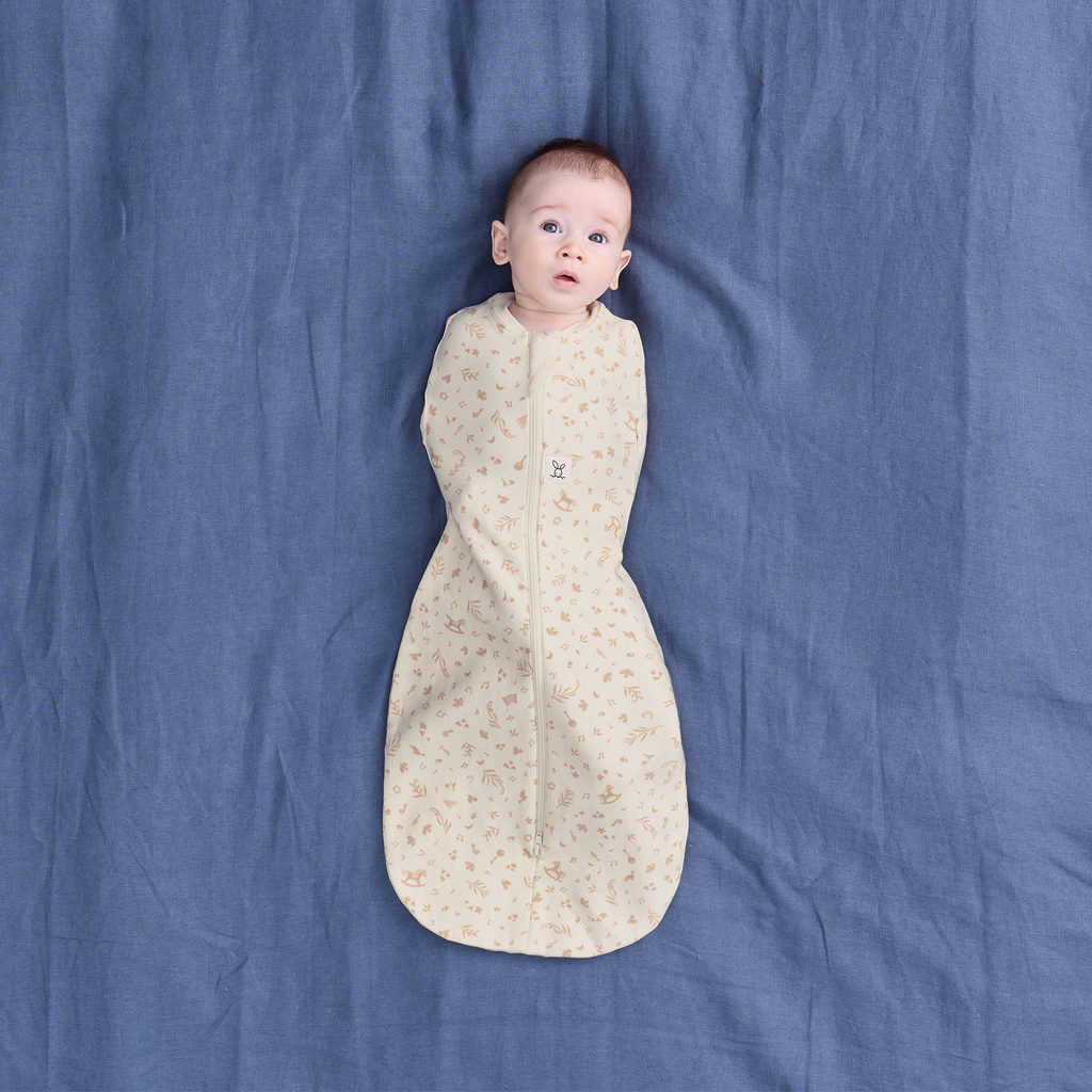 ERGOPOUCH Zavinovačka a pytel na spanie 2v1 Cocoon Lullaby  6-12m, 8-10kg, 1,0tog