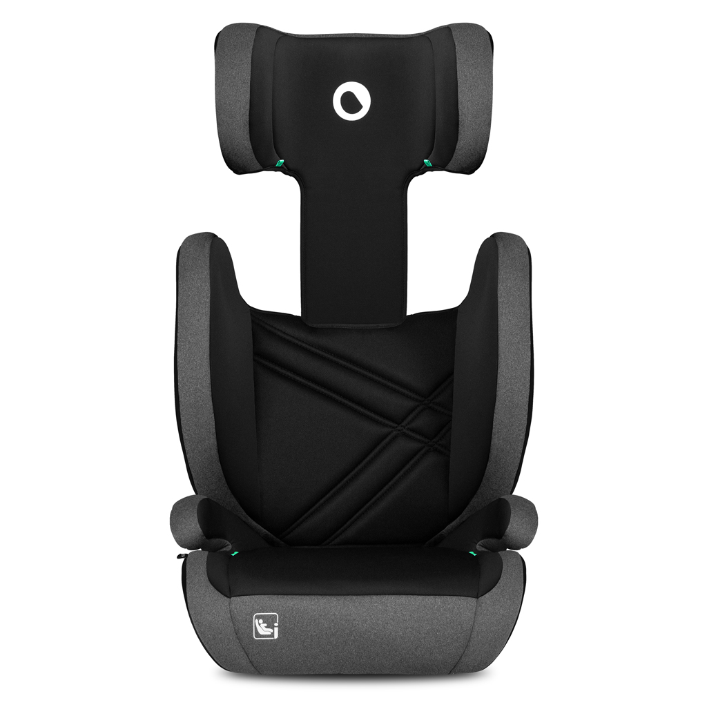 LIONELO Autosedačka Hugo i-Size (100-150 cm) Black Grey