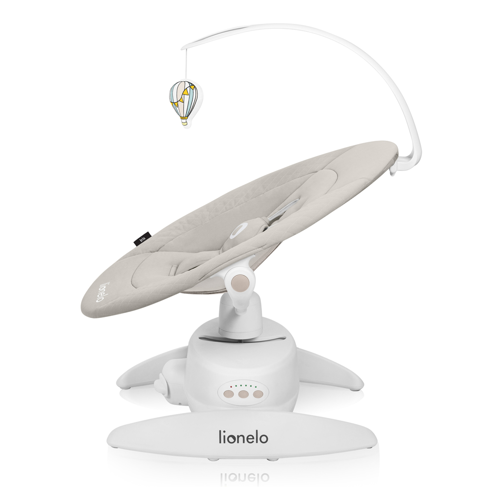 LIONELO Detské lehátko Iris Beige Sand, 0m+