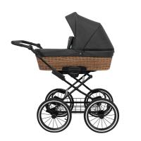 Kunert Romantic Classic hlboký kočík(konštrukcia: Black)