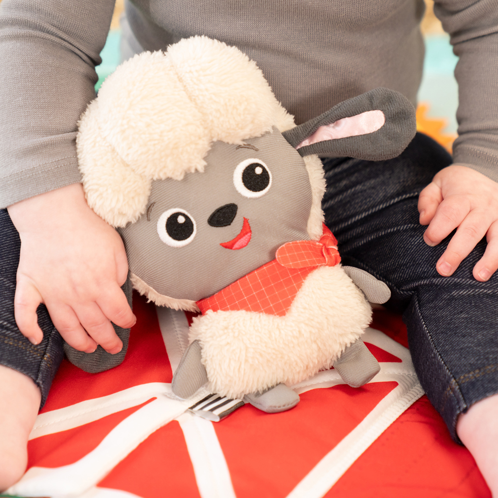 BABY EINSTEIN Deka na hranie pre rozvoj motoriky a zmyslov Happy Harvest™ Touch &amp; Feel, 0m+