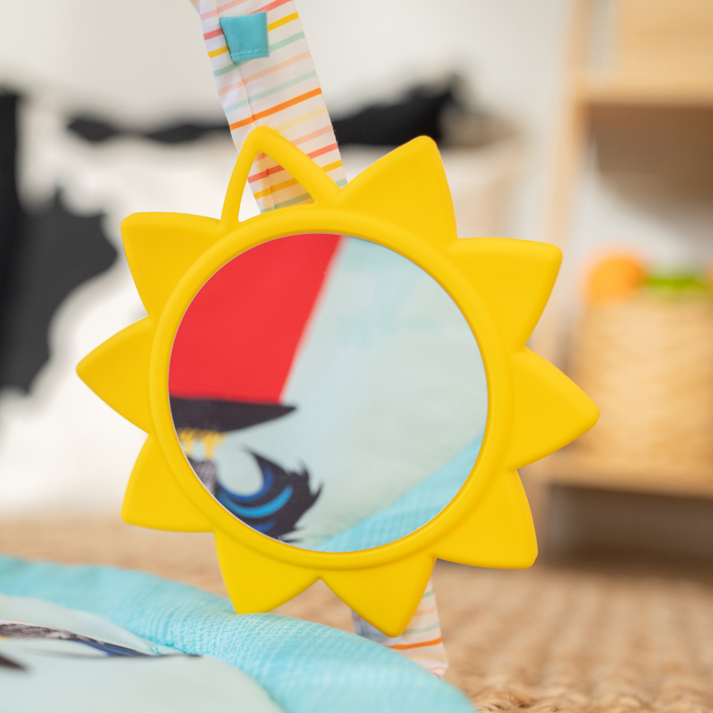 BABY EINSTEIN Deka na hranie pre rozvoj motoriky a zmyslov Happy Harvest™ Touch &amp; Feel, 0m+