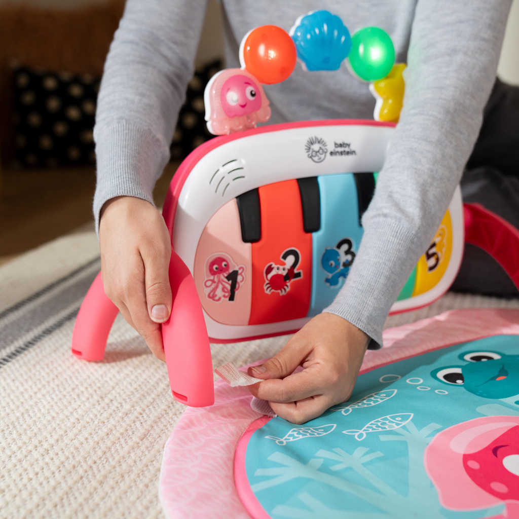 BABY EINSTEIN Deka na hranie s aktivitami 4v1 Kickin’ Tunes™ Jellyfish Jamboree™ 0m+