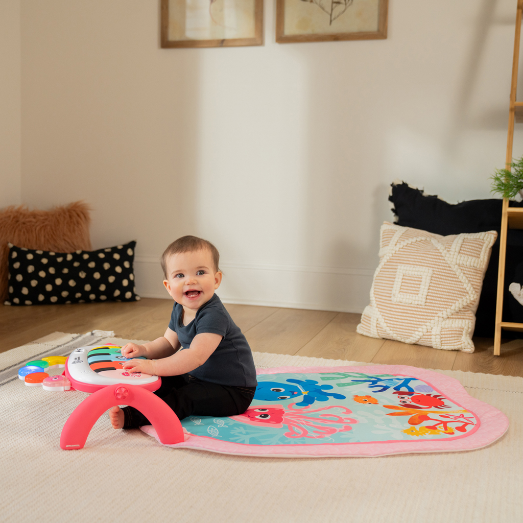 BABY EINSTEIN Deka na hranie s aktivitami 4v1 Kickin’ Tunes™ Jellyfish Jamboree™ 0m+