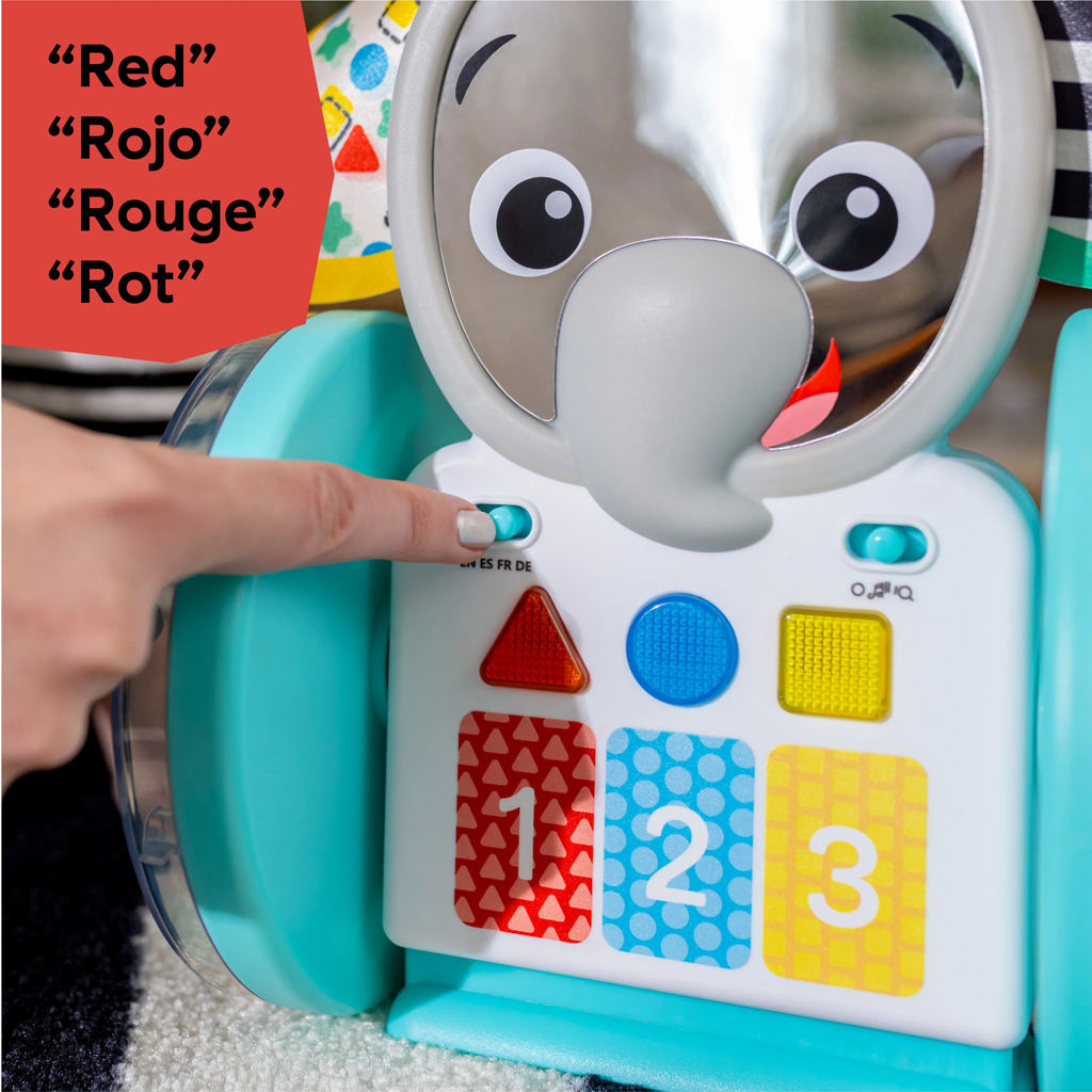 BABY EINSTEIN Hračka hudobná interaktívna Chase &amp; Tap Earl™ 6m+