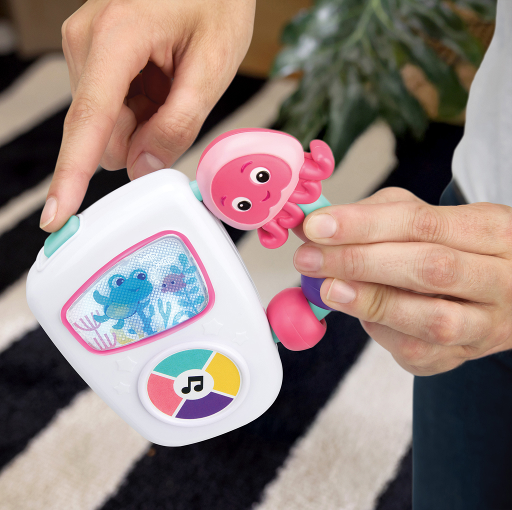 BABY EINSTEIN Hračka hudobná multisenzorická Tunes Jammin Janet™, 3m+