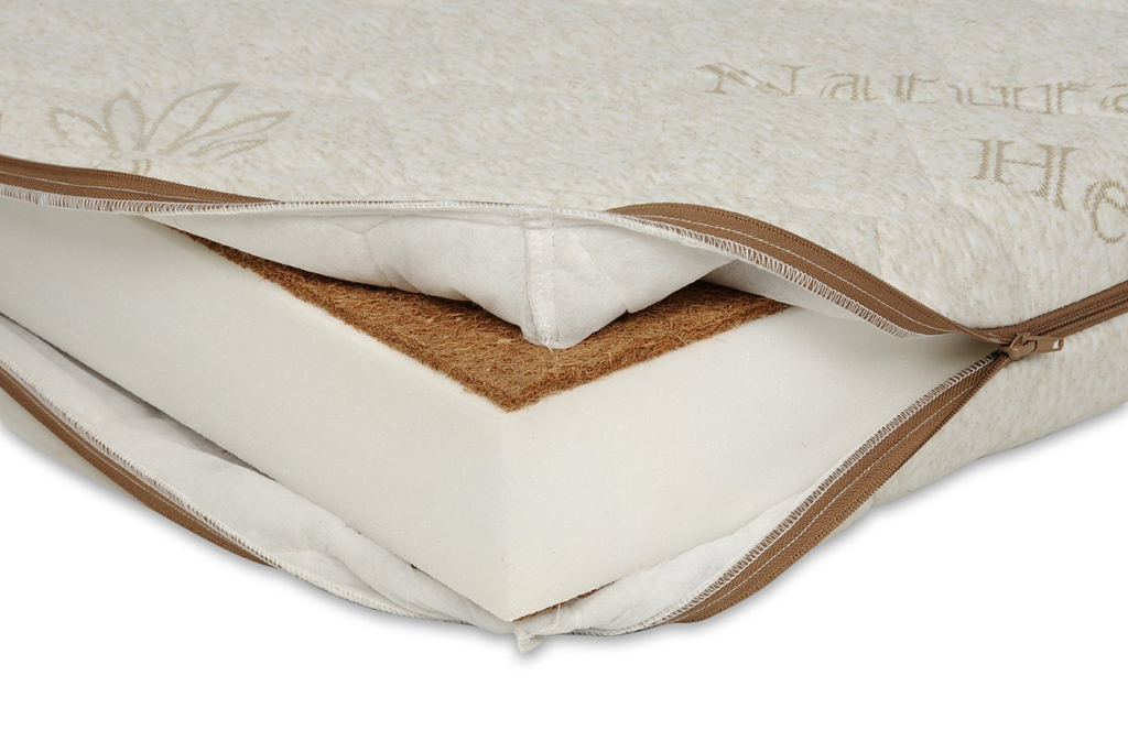 BABYMATEX Matrac s kokosovým a konopným vláknom Coco Hemp 120x60x10cm