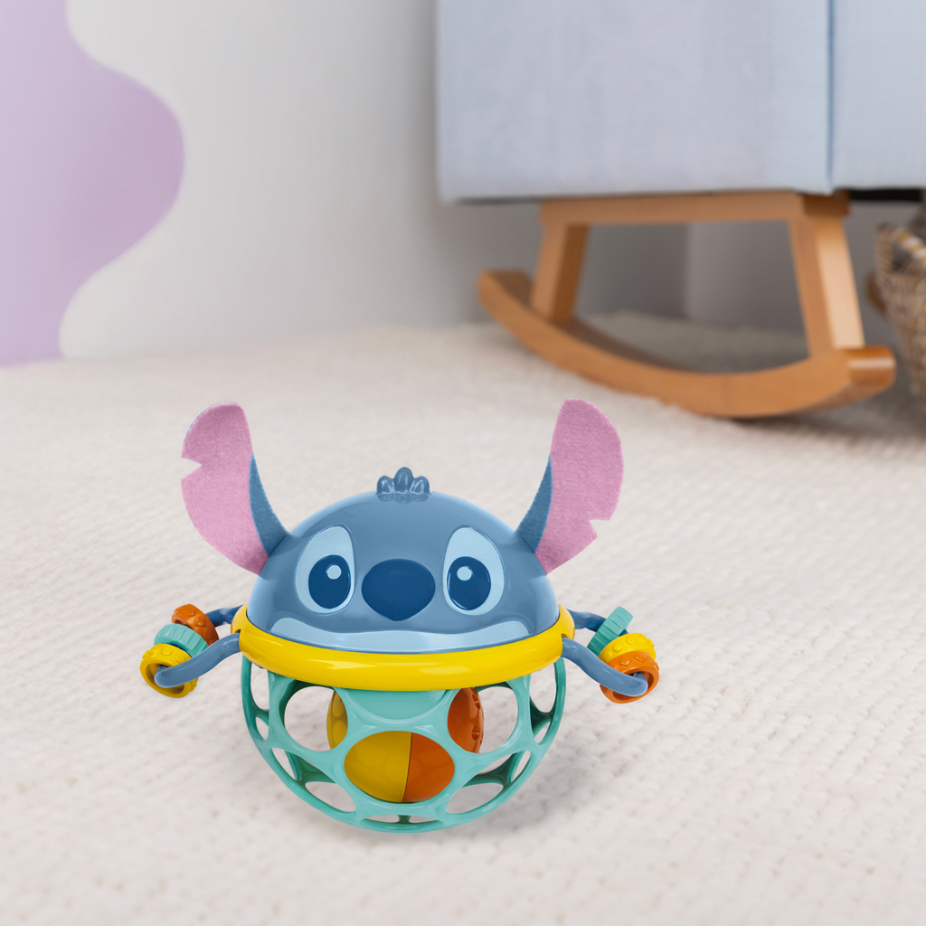 BRIGHT STARTS Hrkálka senzorická Stitch Jingle &amp; Shake™, 0m+