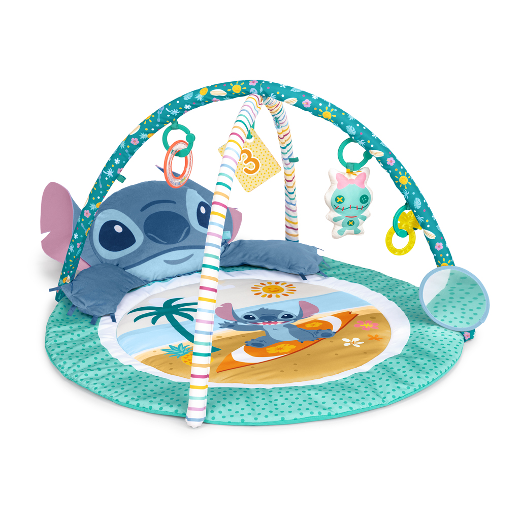 DISNEY BABY Deka na hranie pre rozvoj motoriky a zmyslov Stitch Party Paradise™, 0m+