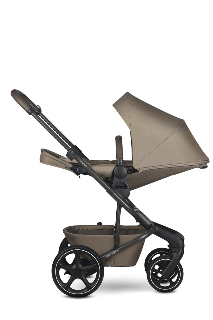 EASYWALKER Set XL kočík kombinovaný Harvey NXT s príslušenstvom Mocha Brown