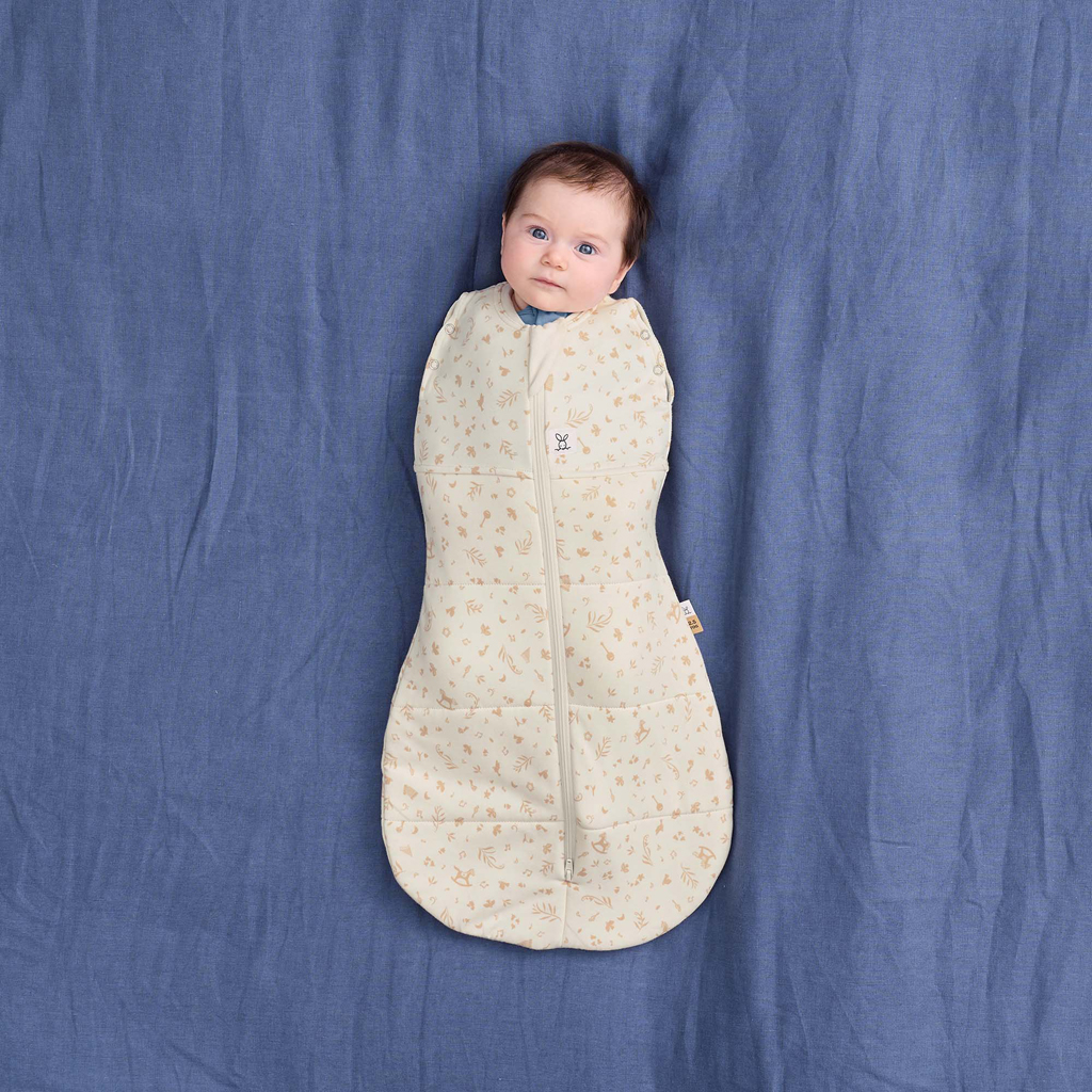 ERGOPOUCH Zavinovačka a pytel na spanie 2v1 Cocoon Lullaby  6-12m, 8-10kg, 2,5tog