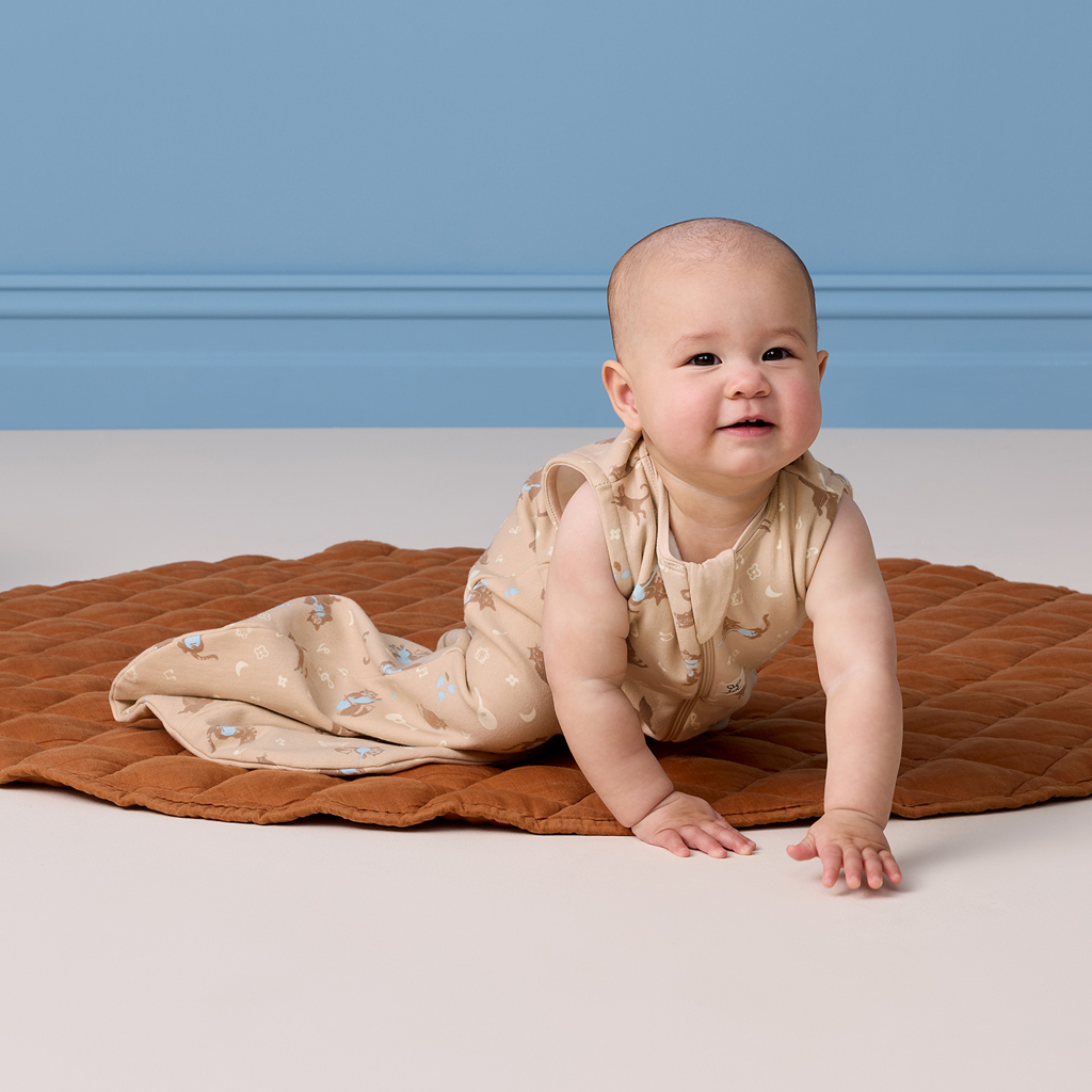 ERGOPOUCH Vak na spanie organická bavlna Jersey Melody 3-12m, 6-10kg, 0,2tog