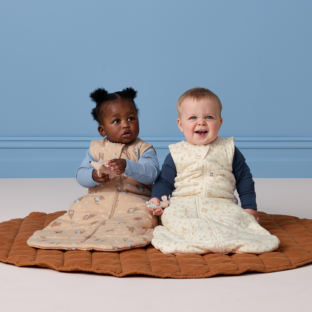 ERGOPOUCH Vak na spanie organická bavlna Jersey Melody 3-12m, 6-10kg, 2,5tog