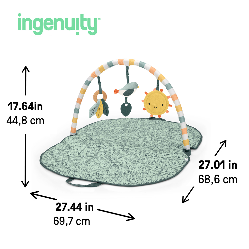 INGENUITY Deka na hranie pripravená na cestovanie Sunny Nest™ 0m+
