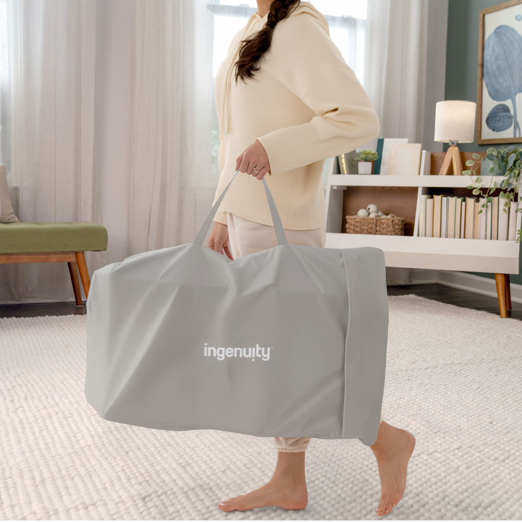 INGENUITY Lehátko hojdacia s vibráciou, pripravené na cesty Nestlé™ Grey, 0m+