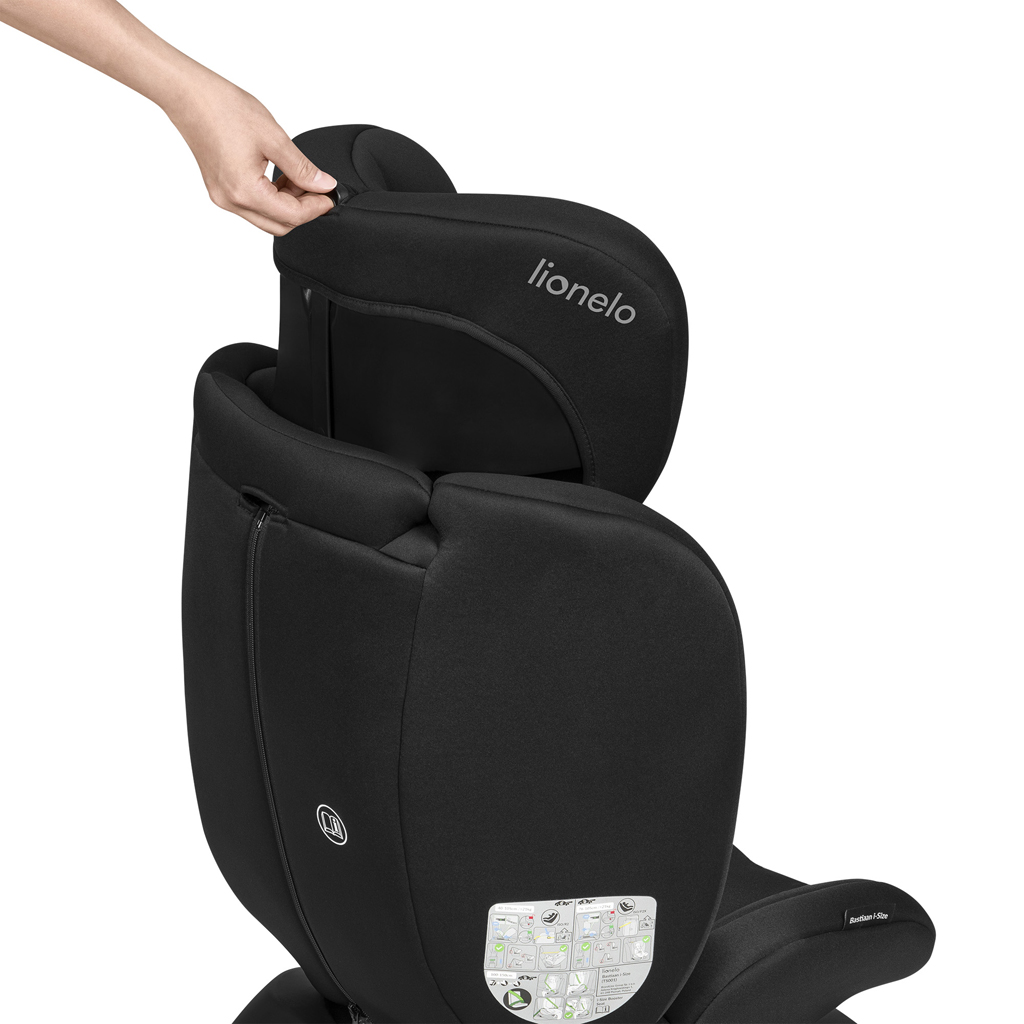 LIONELO Autosedačka Bastiaan i-Size (40-150 cm) Black Carbon