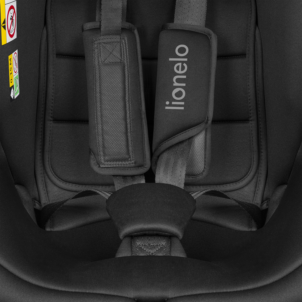 LIONELO Autosedačka Bastiaan i-Size (40-150 cm) Black Carbon