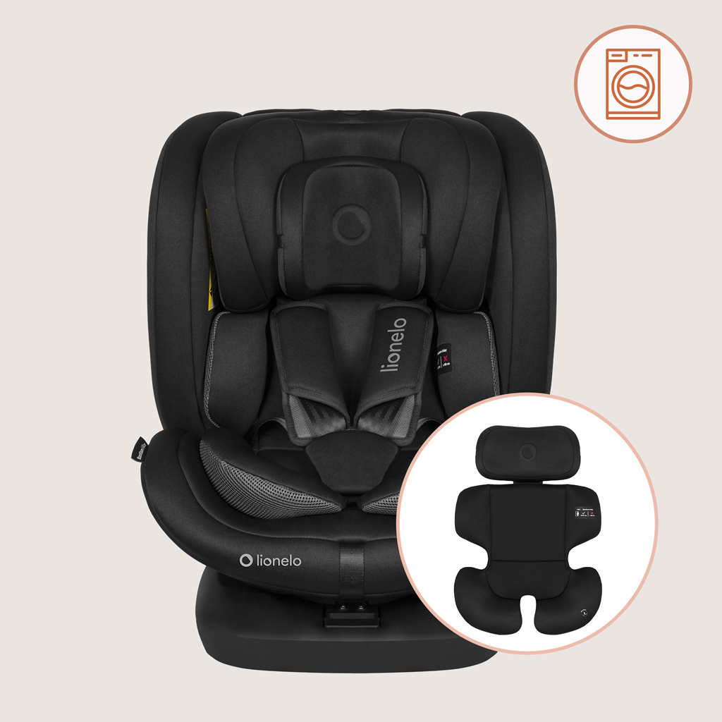 LIONELO Autosedačka Bastiaan i-Size (40-150 cm) Black Carbon