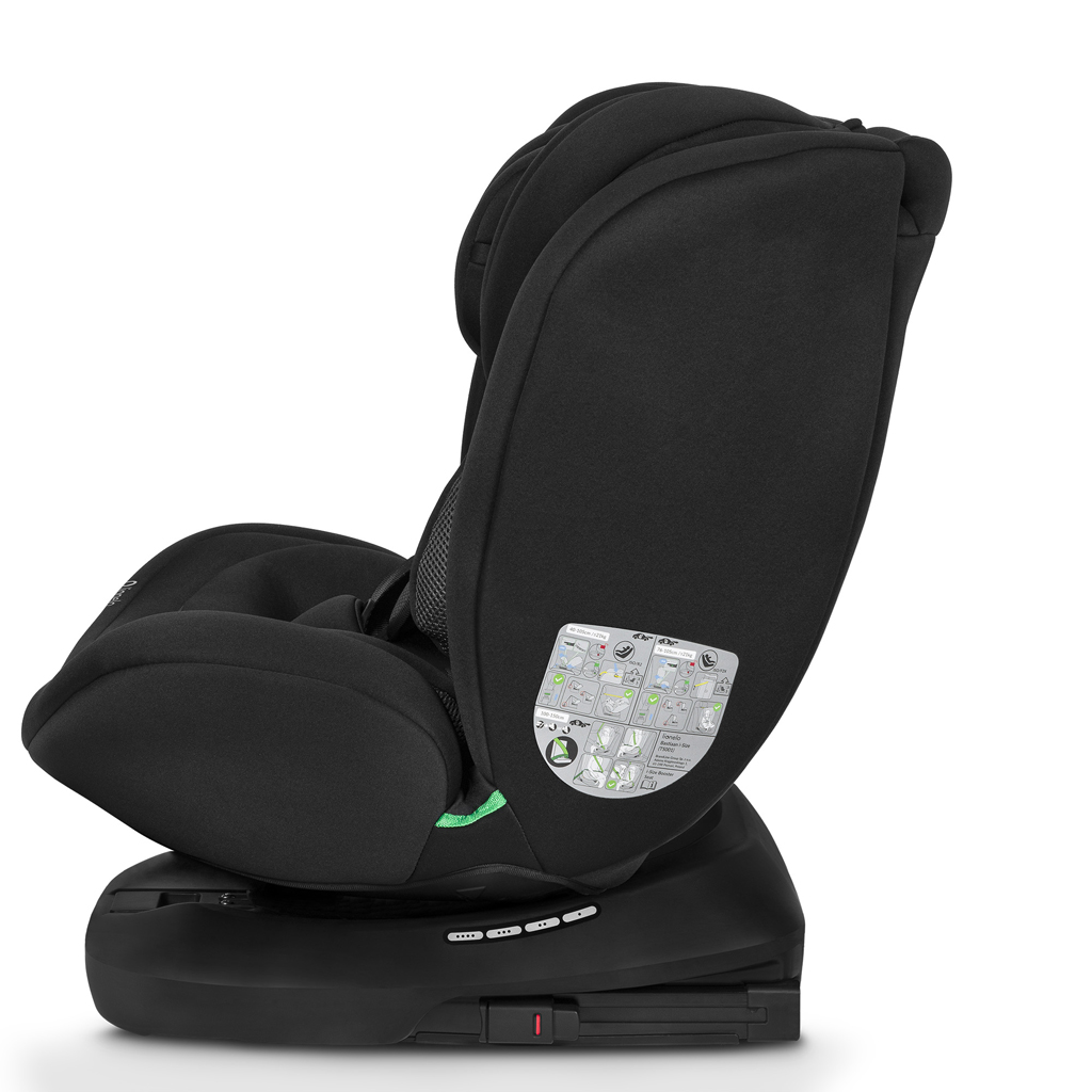LIONELO Autosedačka Bastiaan i-Size (40-150 cm) Black Carbon