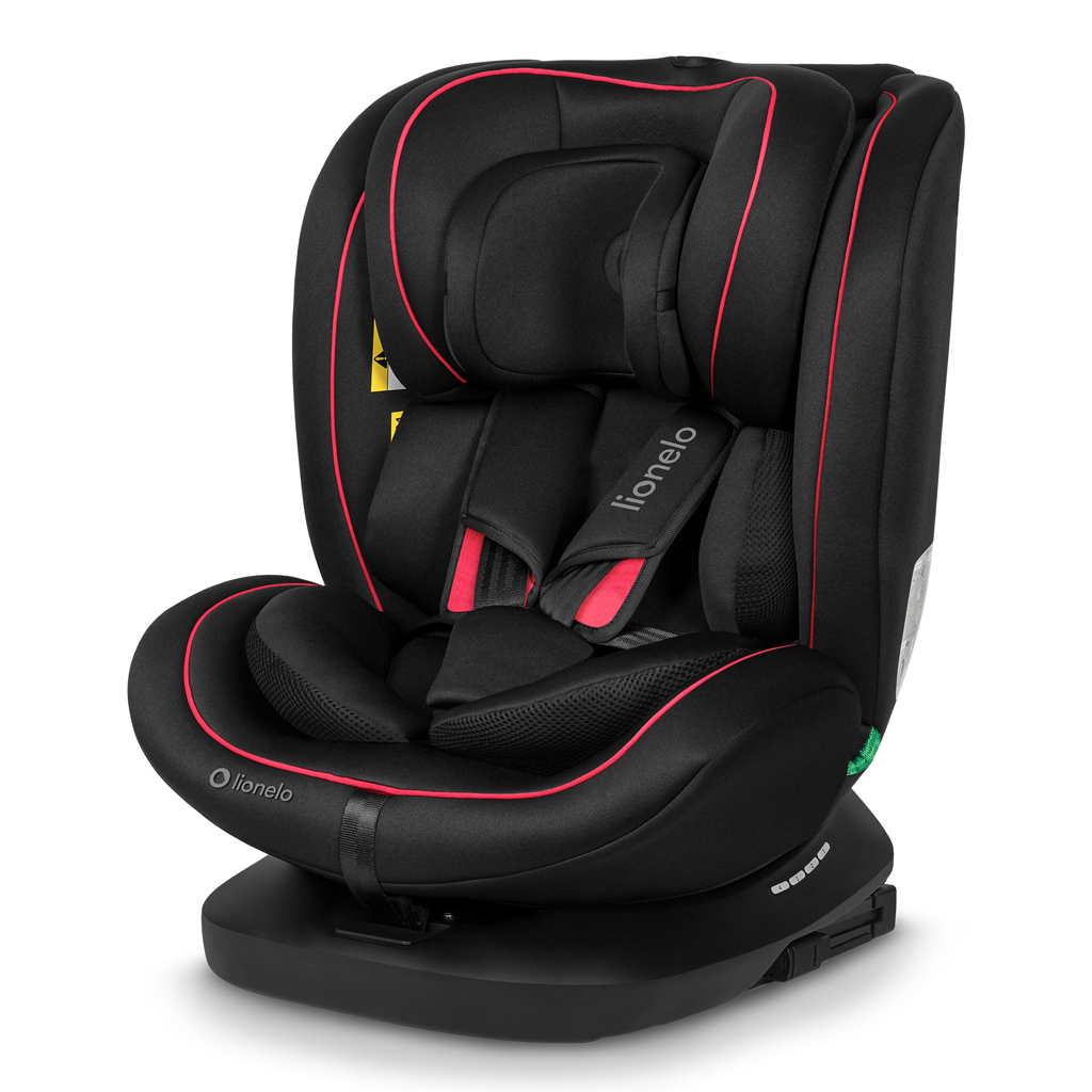 LIONELO Autosedačka Bastiaan i-Size (40-150 cm) Black Red