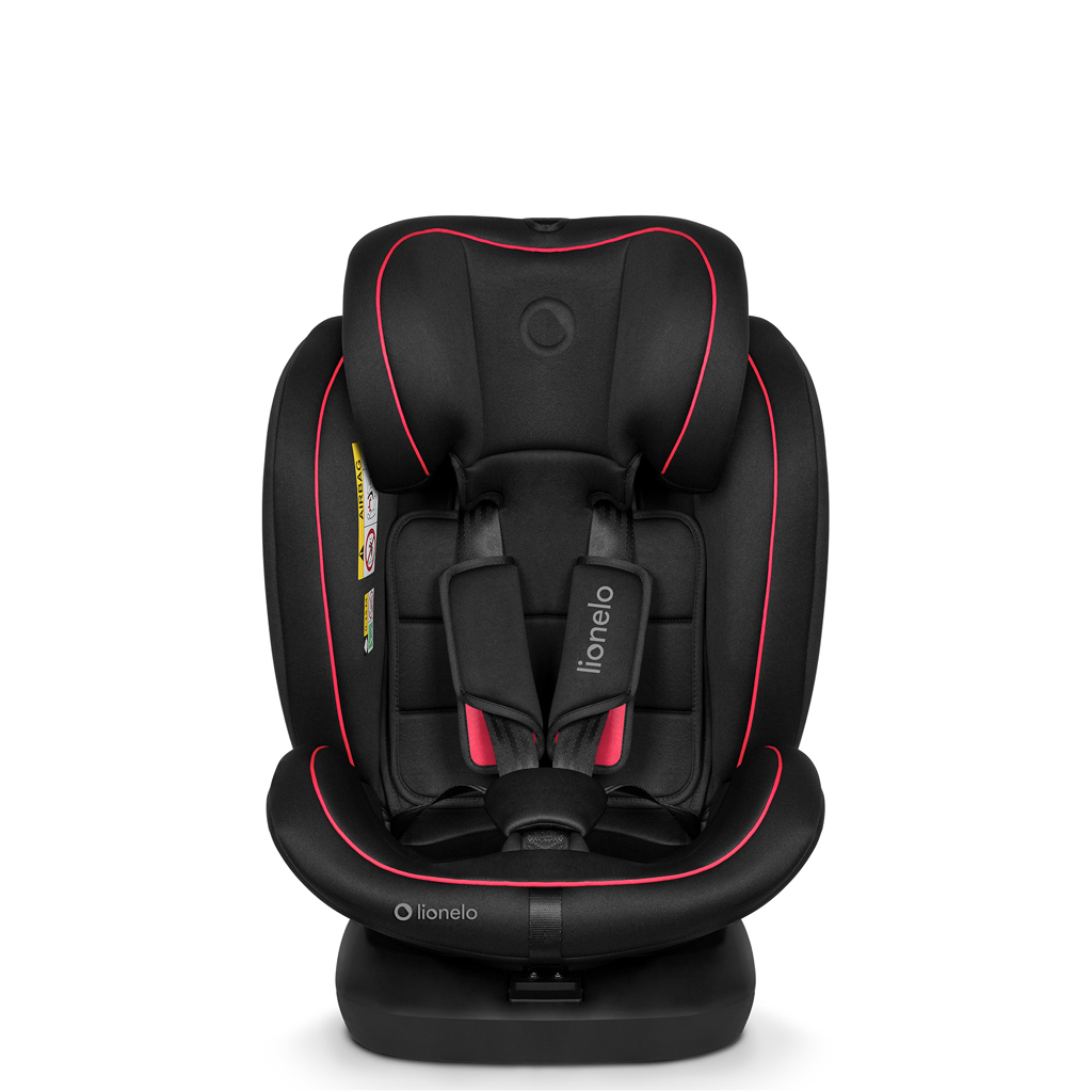LIONELO Autosedačka Bastiaan i-Size (40-150 cm) Black Red