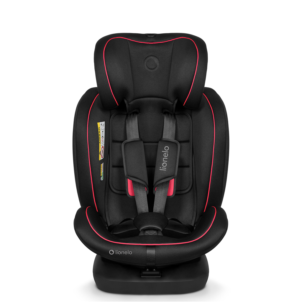 LIONELO Autosedačka Bastiaan i-Size (40-150 cm) Black Red