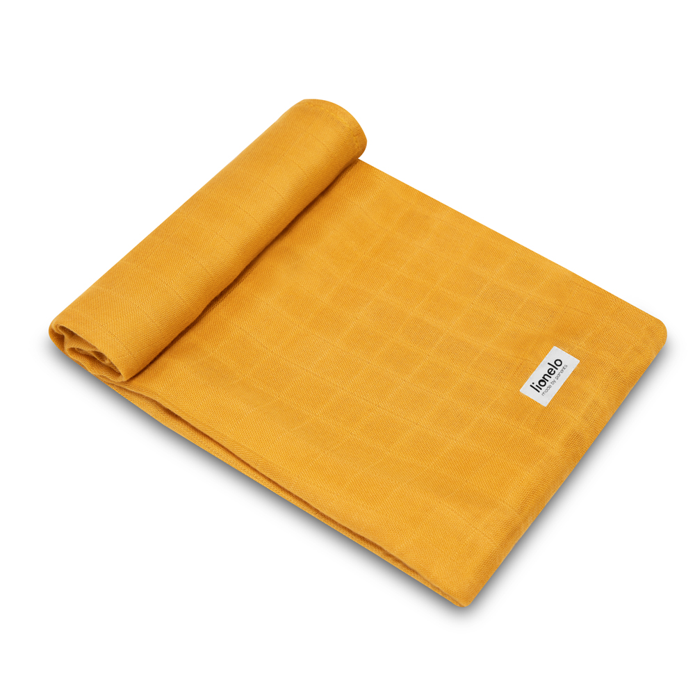 LIONELO Bambusové plienky Bamboo Set Dino, 3 ks