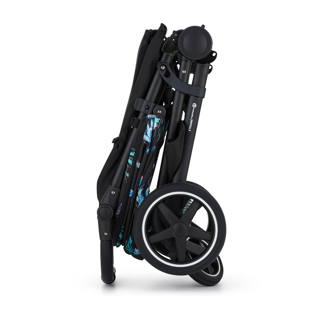 PETITE&amp;MARS Kočík športový Royal3 Black Limited100 Jellyfish