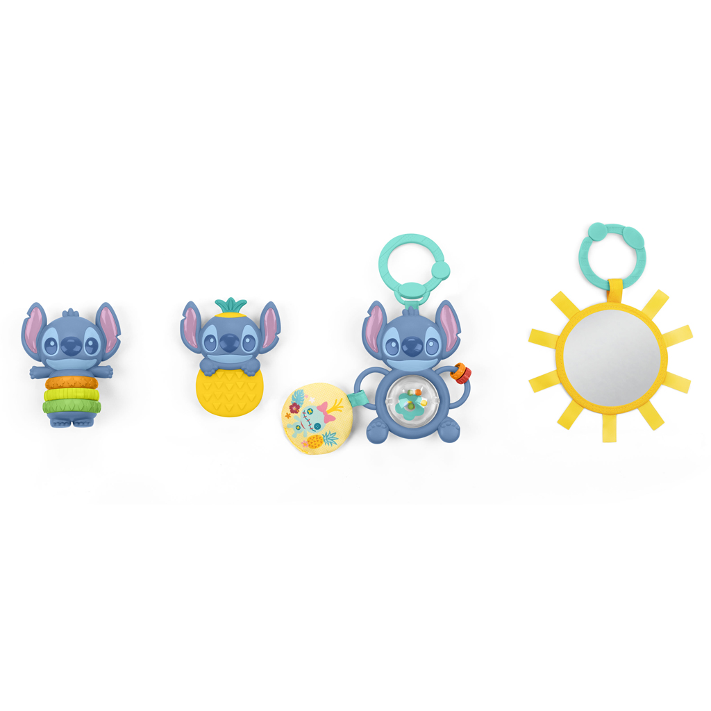 BRIGHT STARTS Sada darčeková multisenzorická Stitch Tropical Treasures™, 3m+