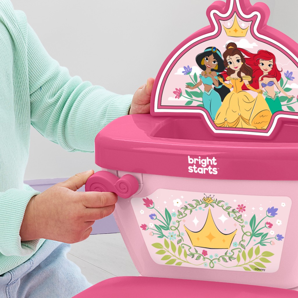 BRIGHT STARTS Toaleta detská so zvukom Disney Princess™ My Size Potty™  18m+, do 23kg