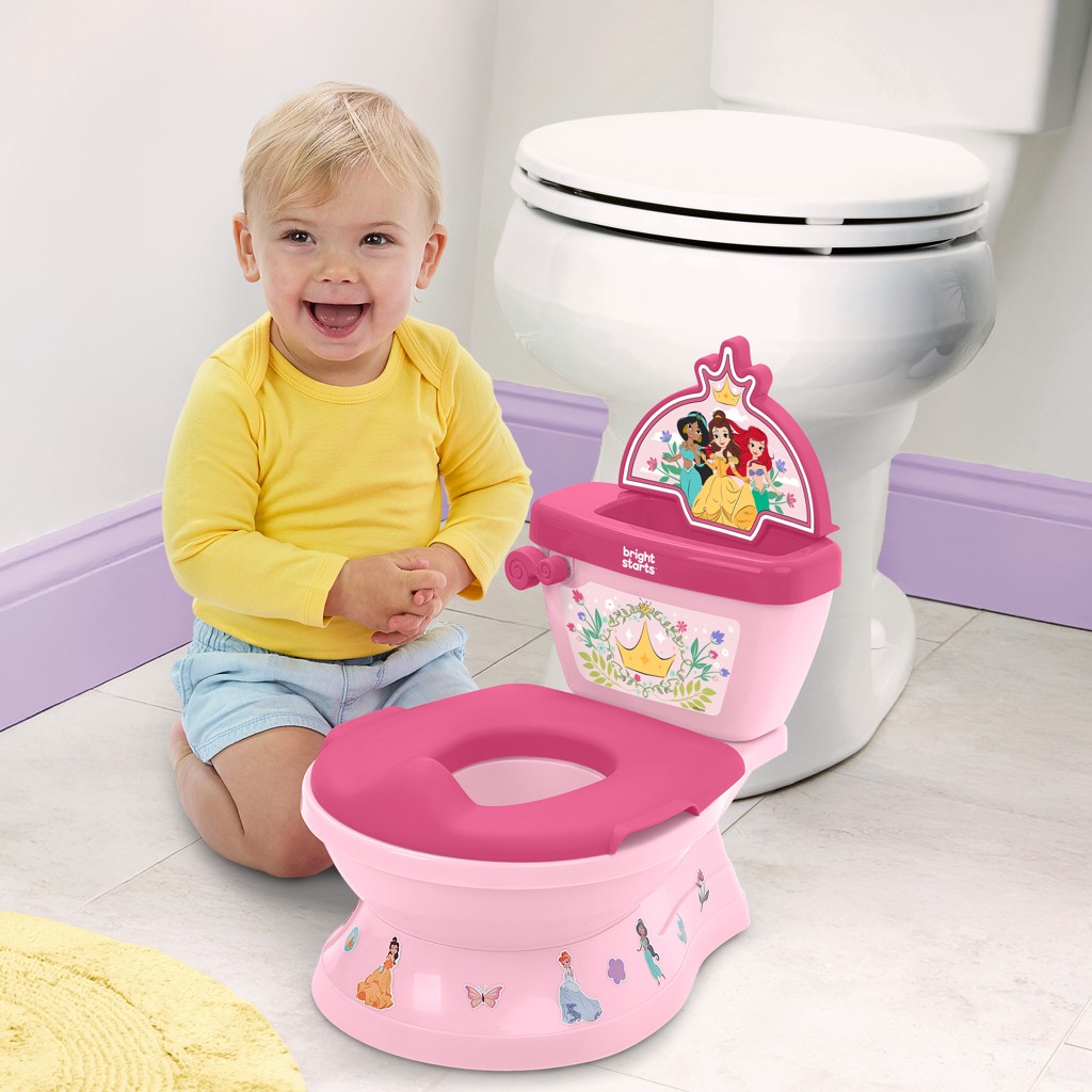 BRIGHT STARTS Toaleta detská so zvukom Disney Princess™ My Size Potty™  18m+, do 23kg