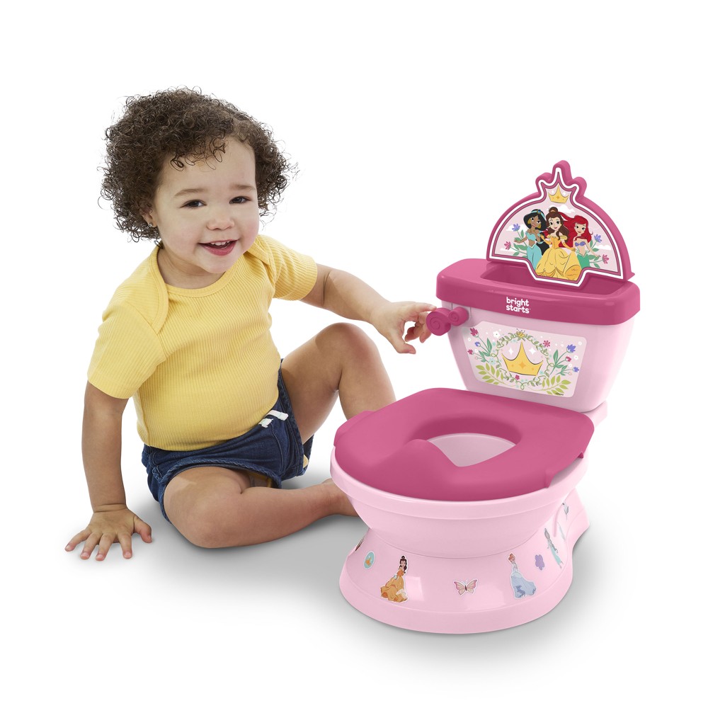 BRIGHT STARTS Toaleta detská so zvukom Disney Princess™ My Size Potty™  18m+, do 23kg