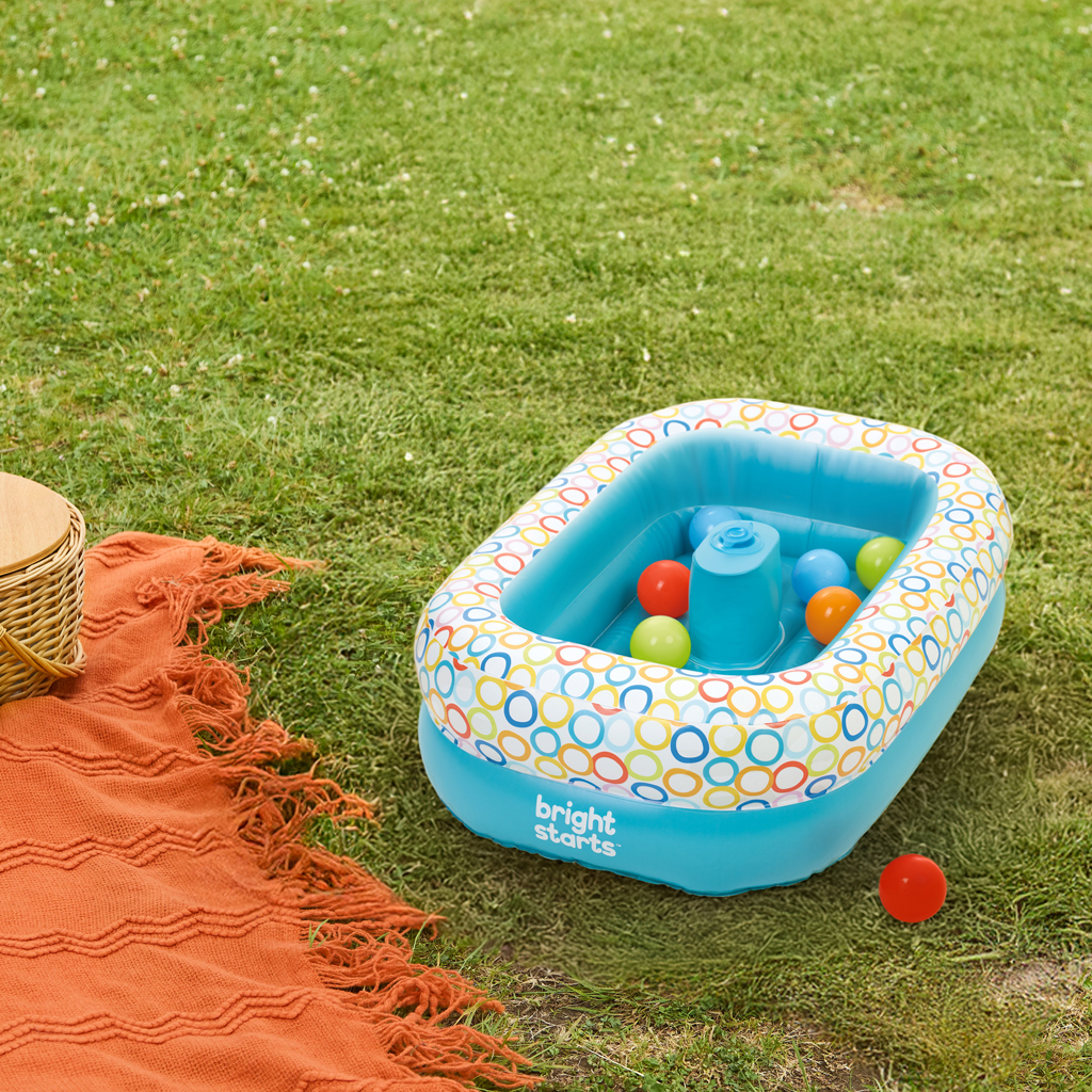 BRIGHT STARTS Vanička a bazén s loptičkami Bathe &amp; Giggle™ 2 v 1, 6m+