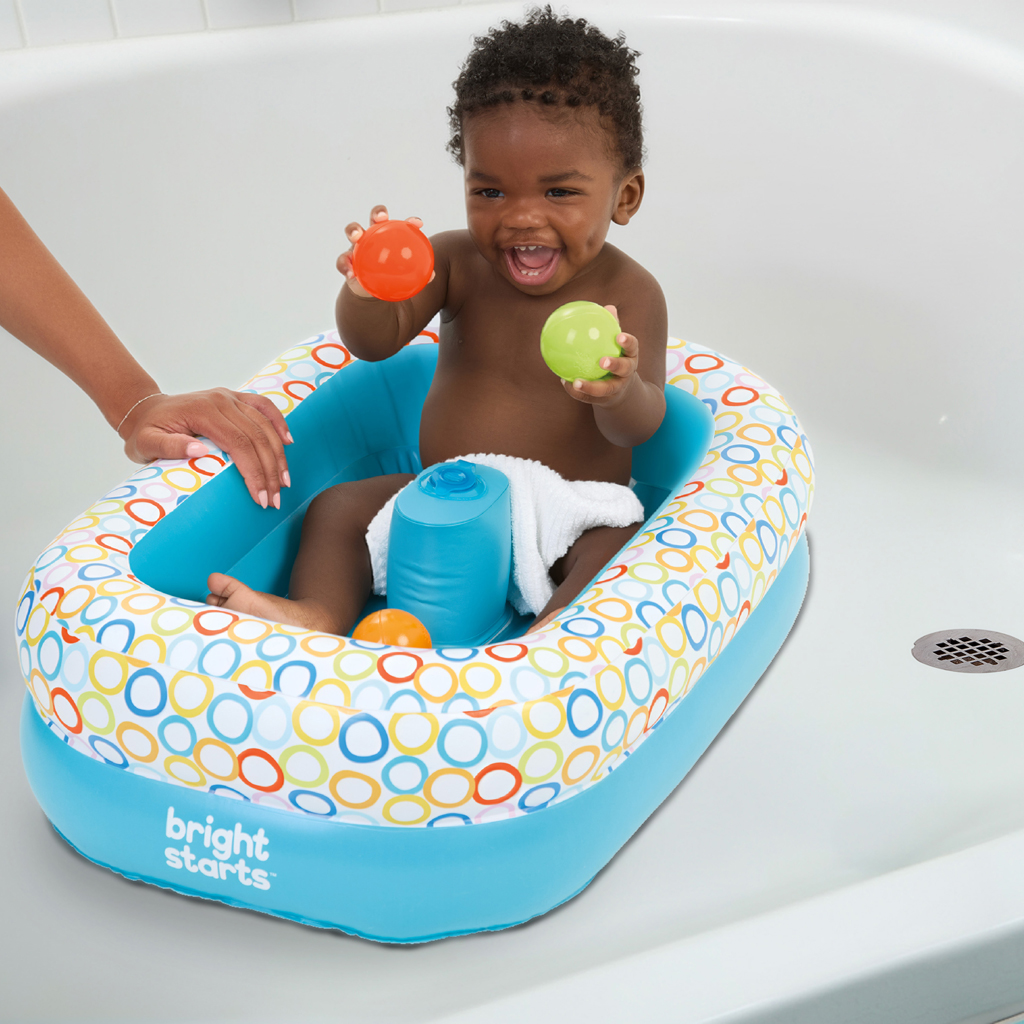 BRIGHT STARTS Vanička a bazén s loptičkami Bathe &amp; Giggle™ 2 v 1, 6m+