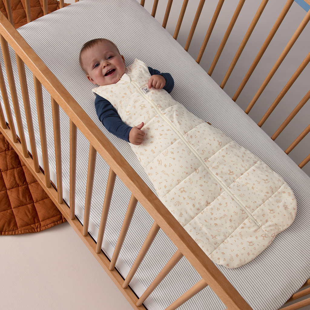 ERGOPOUCH Vak na spanie organická bavlna Jersey Lullaby 3-12m, 6-10kg, 2,5tog