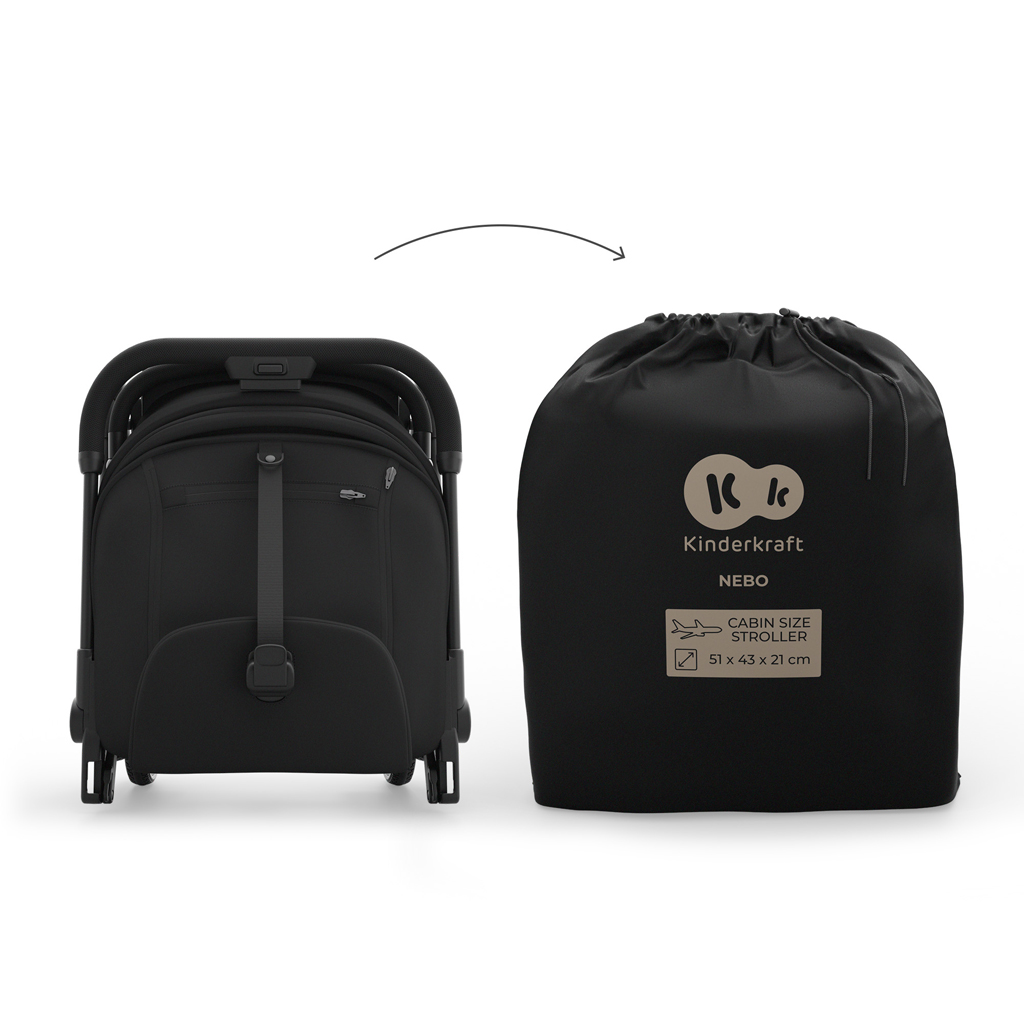 KINDERKRAFT Kočík športový Nebo Midnight Black