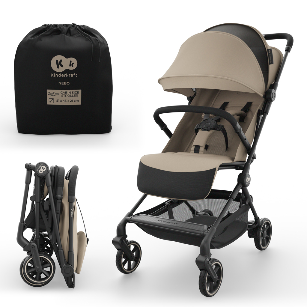 KINDERKRAFT Kočík športový Nebo Soft Beige