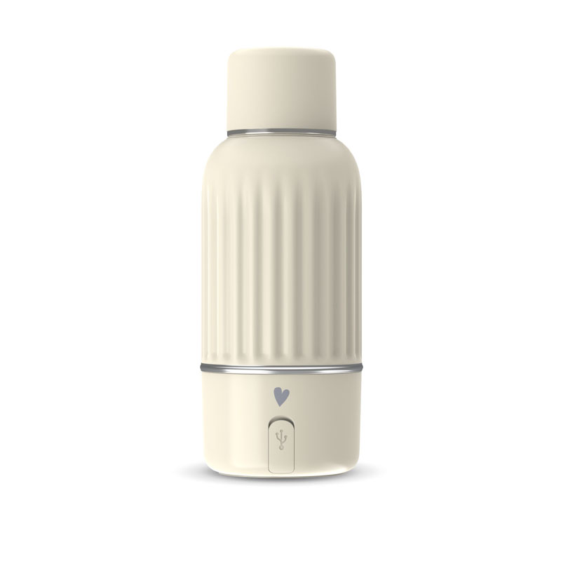 NENO Ohrievač mlieka, vody a nápojov Nevio bezdrôtový s funkciou preplachu, 500 ml, 35–55 °C, USB-C