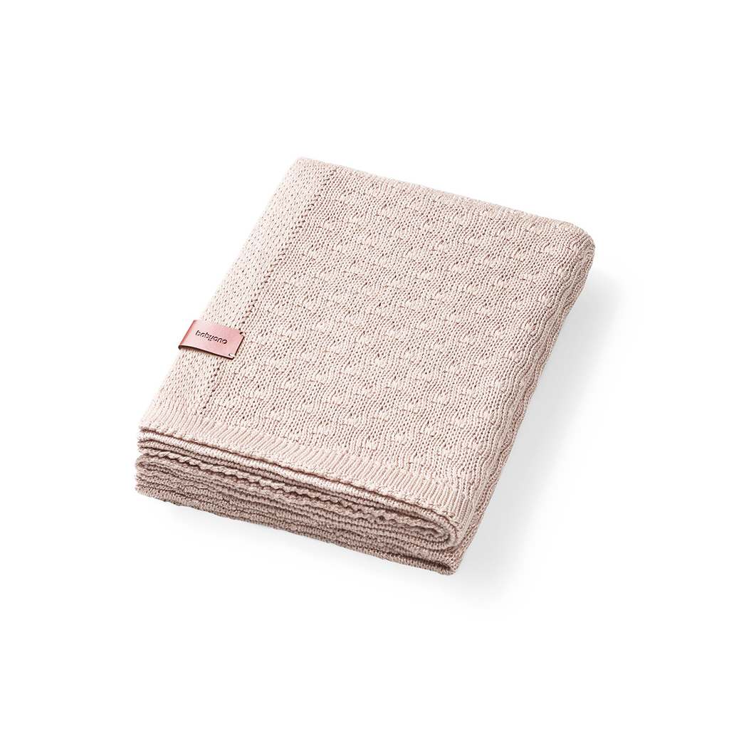 BABYONO Deka pletená bambusová Light Beige