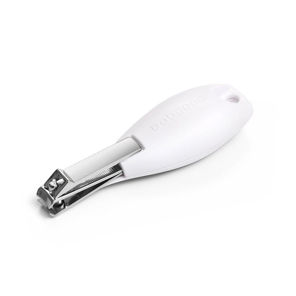 BABYONO Klieštiky ergonomické biele